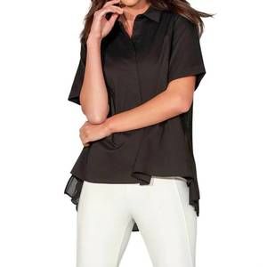 NEW STELLA CARAKASI front row blouse in black